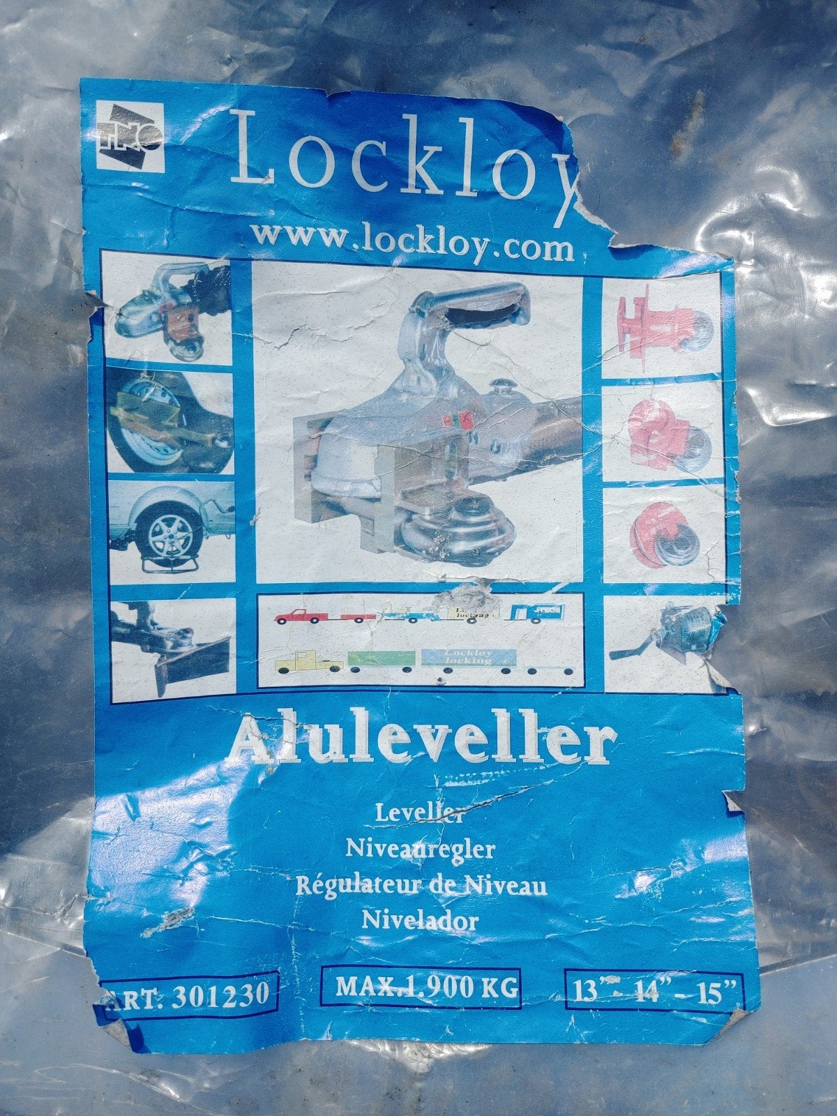 Lockloy Aluleveller - Caravan Leveler, Ophalen, Gebruikt