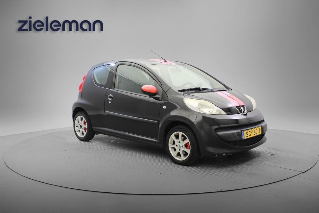 Peugeot 107 1.0-12V XR - Airco, Tourenteller, Lichtmetalen V, Gebruikt, Huisgarantie, Met garantie (alle), 4 stoelen