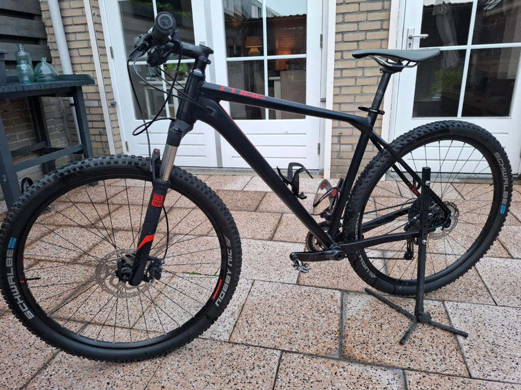 29" CUBE /XT VERSN/LOCK OUT/HYDR.SCHIJFREMMEN/FRAME 21", Hardtail, 49 tot 53 cm, Zo goed als nieuw, Ophalen