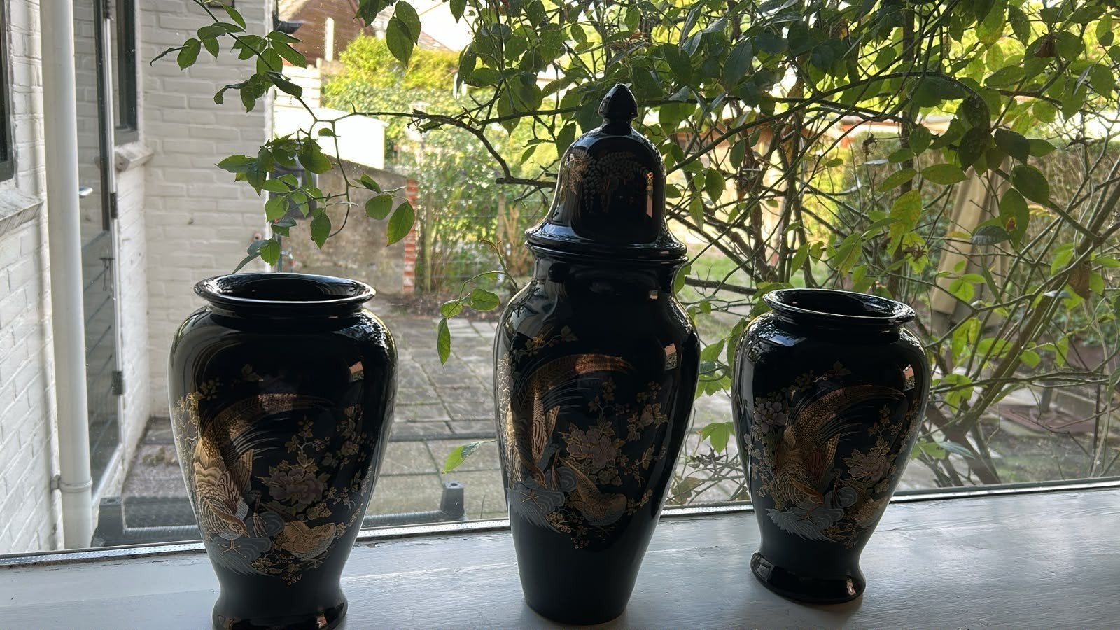 3-Delige Vintage Kastset / Schouwset – Decor Exclusiv  Italy, Ophalen