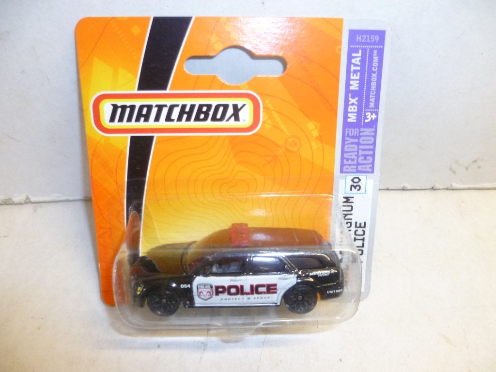 Matchbox nr 30 2005 Dodge Magnum Police in blister auto, Ophalen of Verzenden, Nieuw, Auto