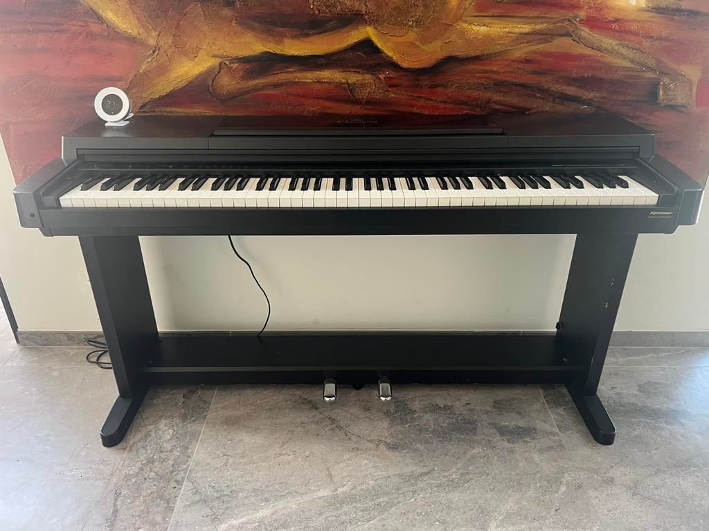 Yamaha clavinova vol 550 advanced wave memory awm, Muziek en Instrumenten, Piano's, Ophalen of Verzenden, Gebruikt, Zwart