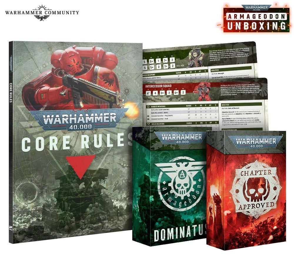 armageddon boeken en missie deck, Hobby en Vrije tijd, Wargaming, Ophalen of Verzenden, Warhammer