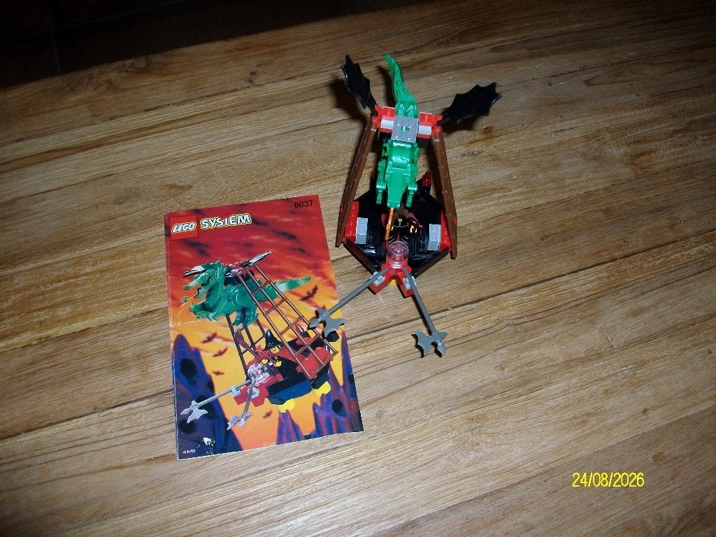 lego 6037 Witch's Windship, Gebruikt, Lego, Ophalen of Verzenden, Compleet