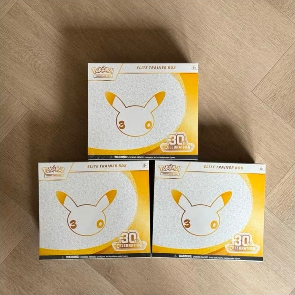 Pokémon 30th Elite Trainer Box, Ophalen of Verzenden, Nieuw, Boosterbox