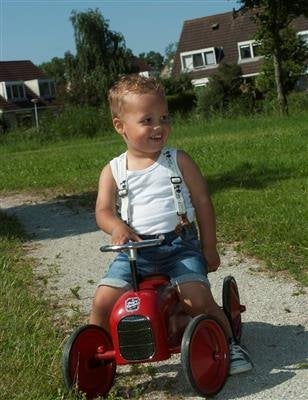 Retro Roller Loopauto Lewis of James, Ophalen of Verzenden, Nieuw, Loopvoertuig