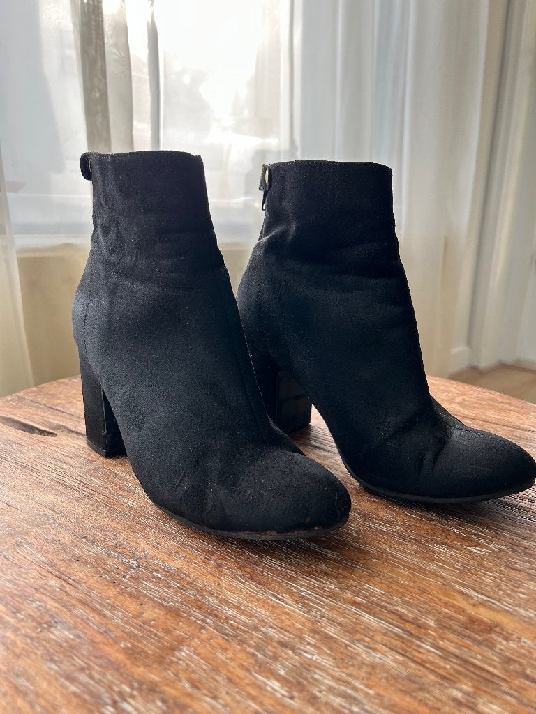 New Look laars – KRD 5881082/1 – Maat 37 – Hak 4 cm, Hoge laarzen, New Look, Zwart, Ophalen of Verzenden