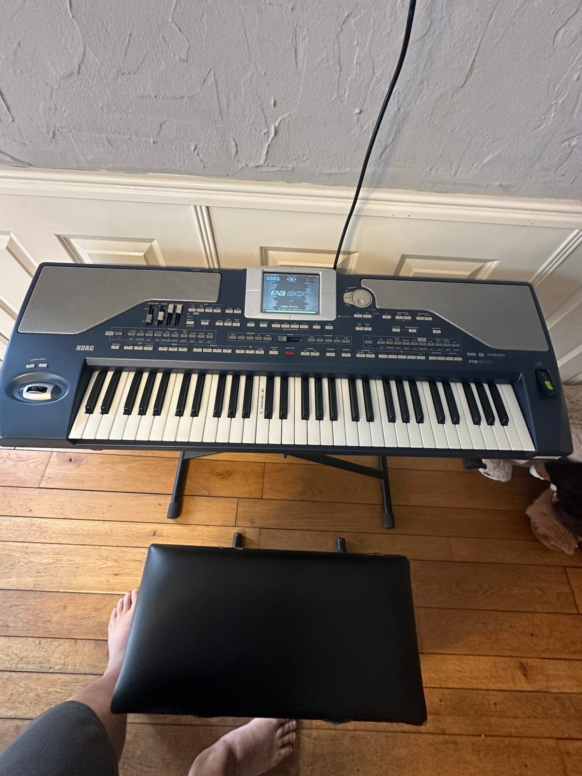 Korg PA800 inclusief Turkseset, Ophalen of Verzenden, Zo goed als nieuw, 61 toetsen, Korg