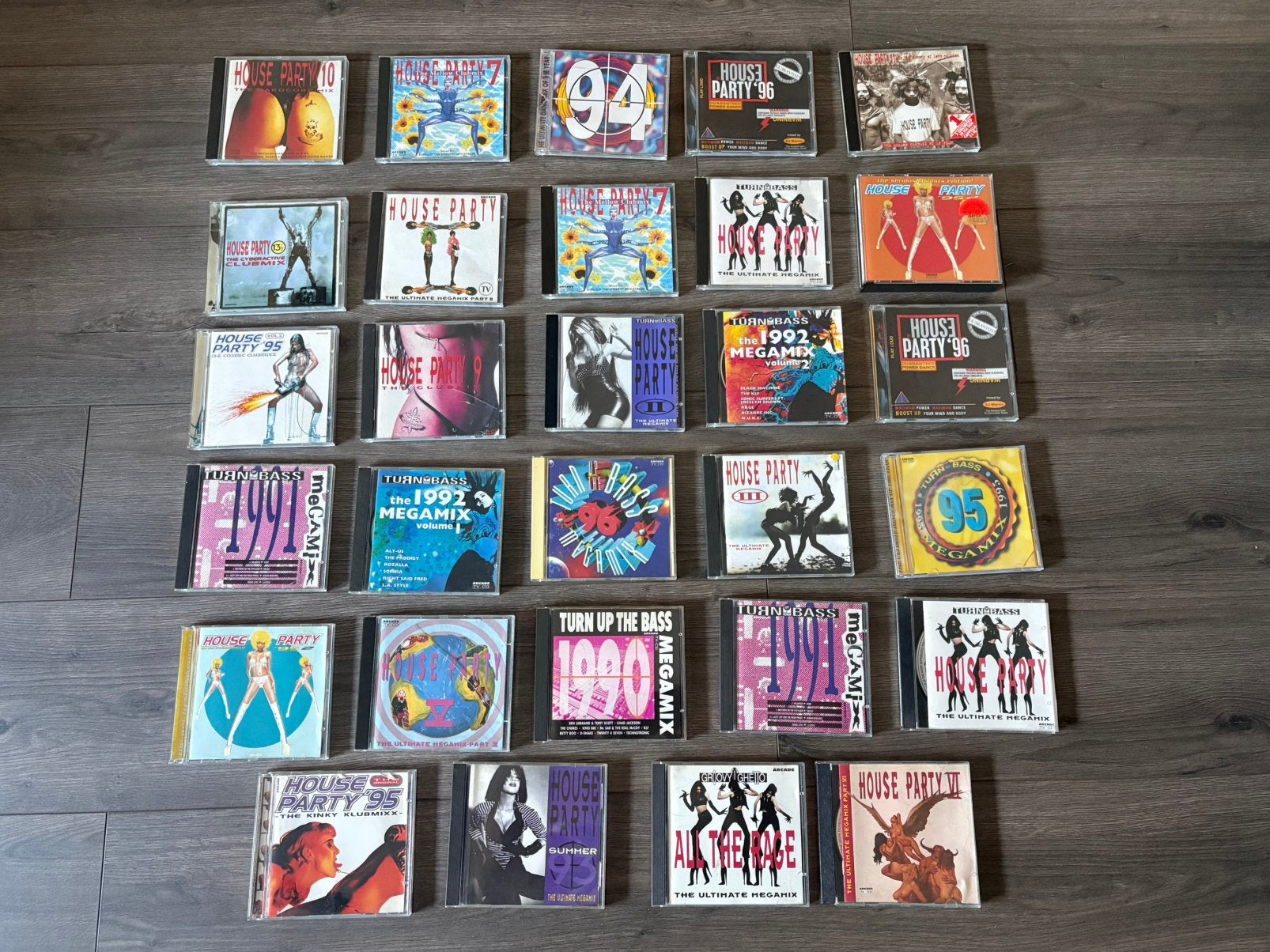 29x House Party, Ophalen of Verzenden, Gebruikt, Dance Populair