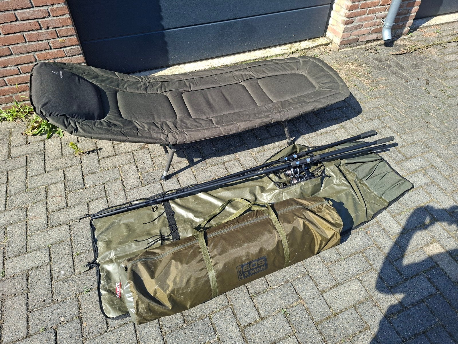 Mooie karperset, Watersport en Boten, Ophalen of Verzenden, Complete set