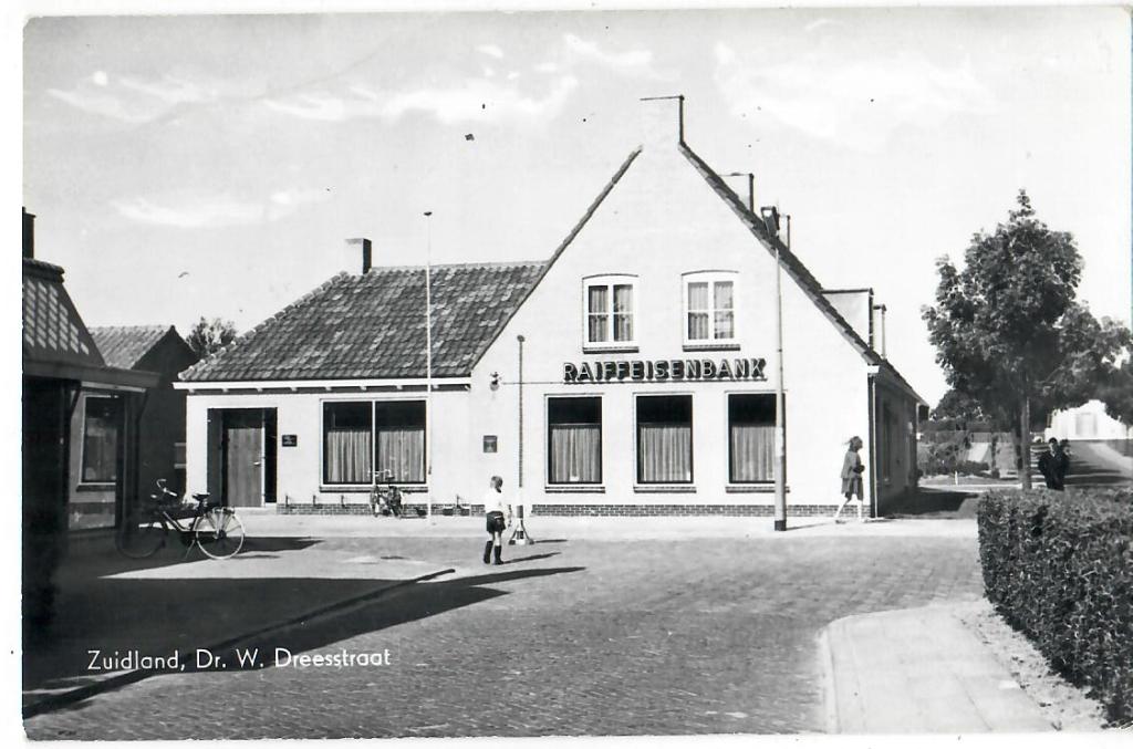 Zuidland - Dr. W. Dreesstraat, Verzenden, 1940 tot 1960, Ongelopen, Zuid-Holland