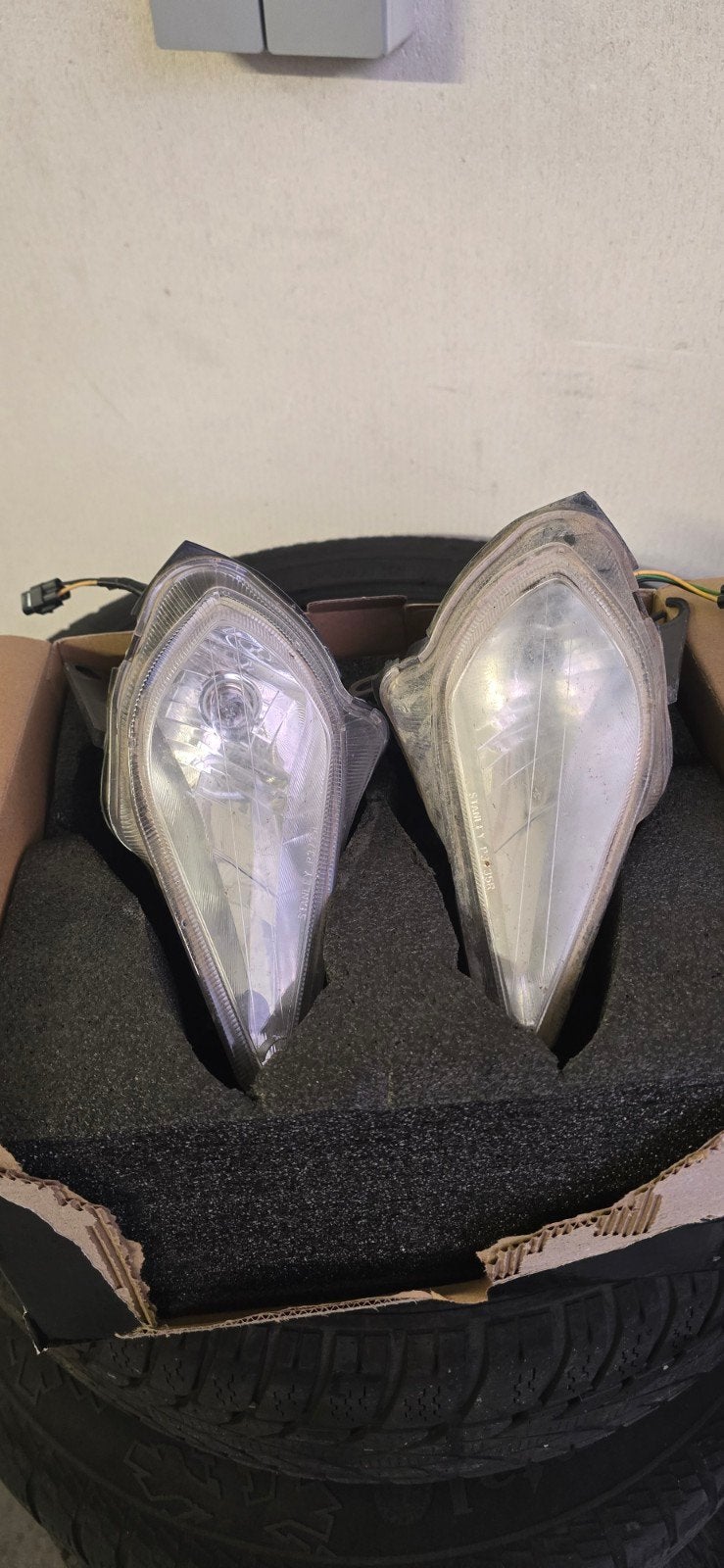 gebruikte raptor koplampen, Ophalen