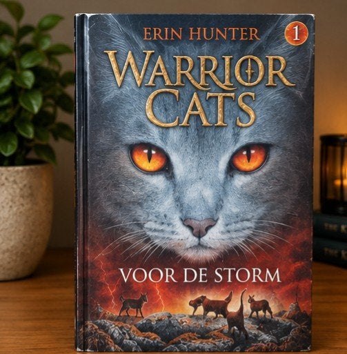 Warrior Cats: Voor de Storm (Deel 3) - Erin Hunter, Boeken, Ophalen of Verzenden, Gelezen, Erin Hunter