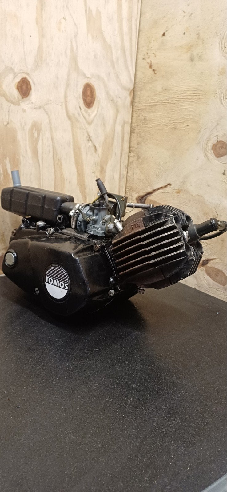 Tomos s25 Motorblok met Carburateur en Uitlaat, Ophalen, Gebruikt, Blok, Tomos