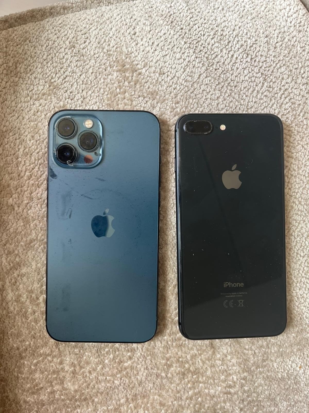 Apple iPhone 12 Pro Max 256gb  met lichtstreep op scherm, Ophalen of Verzenden