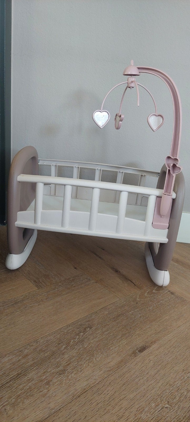 Smoby Baby Nurse Wieg met Mobiel - Zo goed als nieuw, Ophalen of Verzenden, Zo goed als nieuw, Mobiel