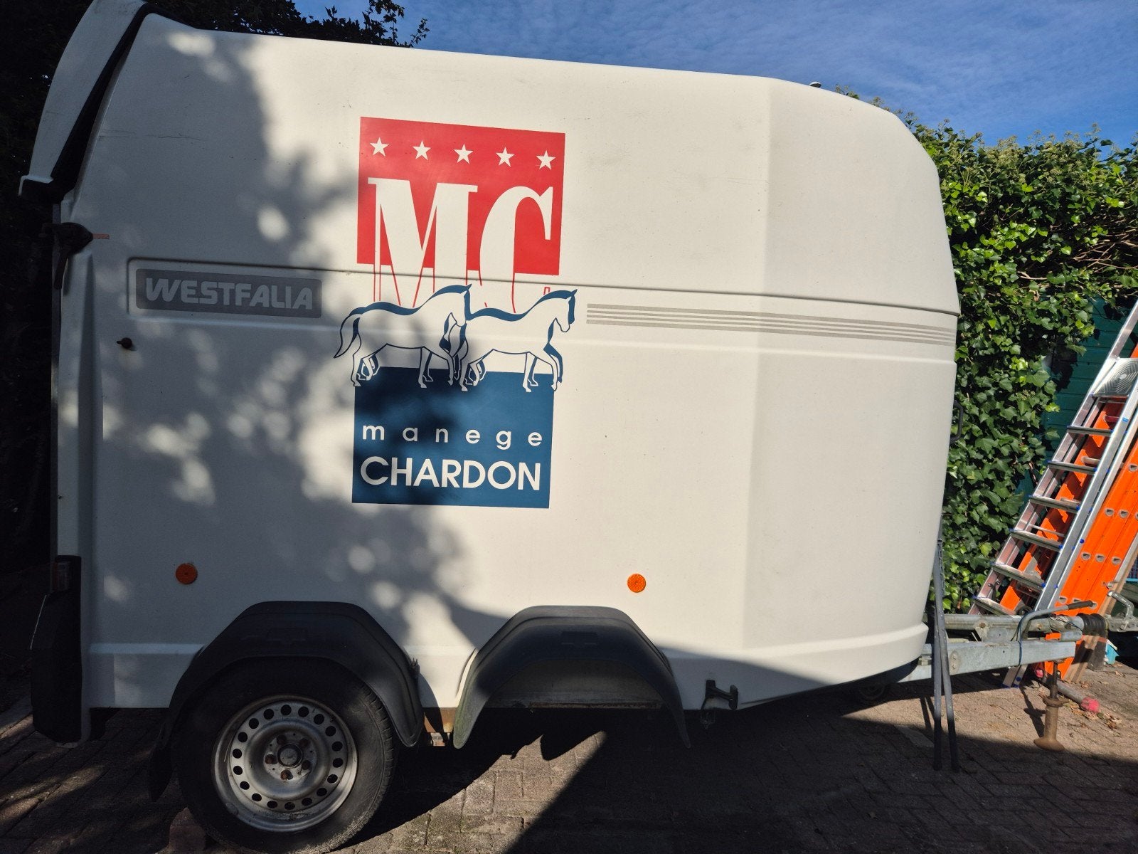Westfalia 2 paards paardentrailer - Zie omschrijving, Ophalen of Verzenden, Gebruikt