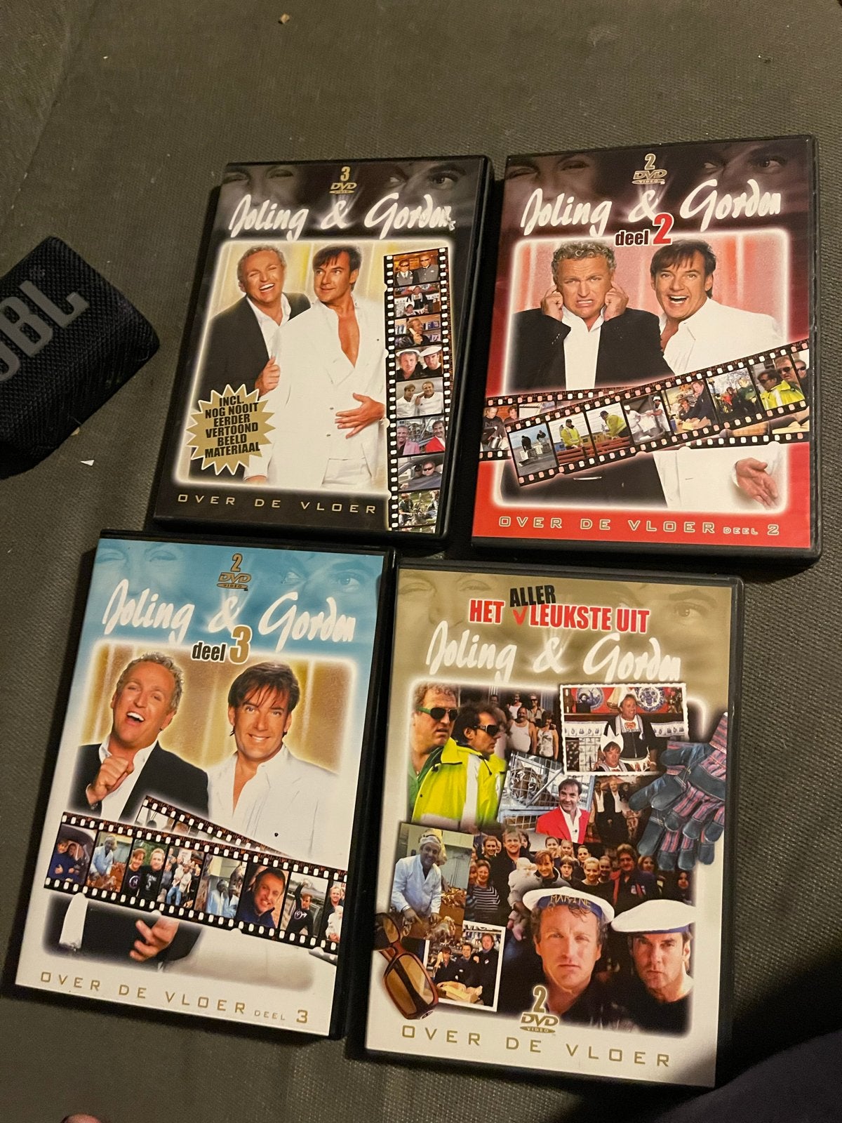 Joling & Gordon Over De Vloer DVD Boxset (4 DVD's), Cd's en Dvd's, Gebruikt, Seizoen 1, Alle leeftijden, Nederlands