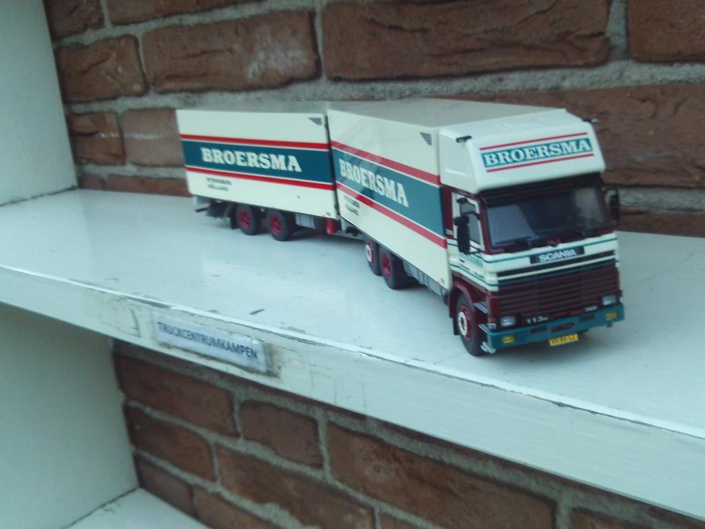 Tekno  Scania  Topsleeper  Volume  van  Broersma., Ophalen of Verzenden, Nieuw, Bus of Vrachtwagen, Tekno