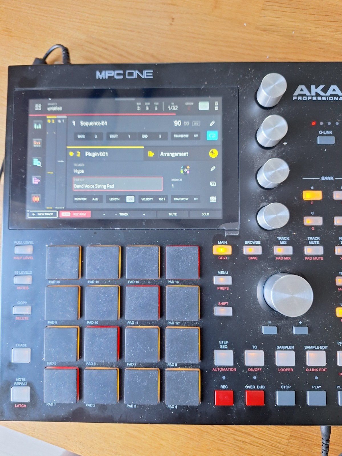 AKAI MPC One met extra knoppen, Ophalen of Verzenden, Gebruikt, Overige merken