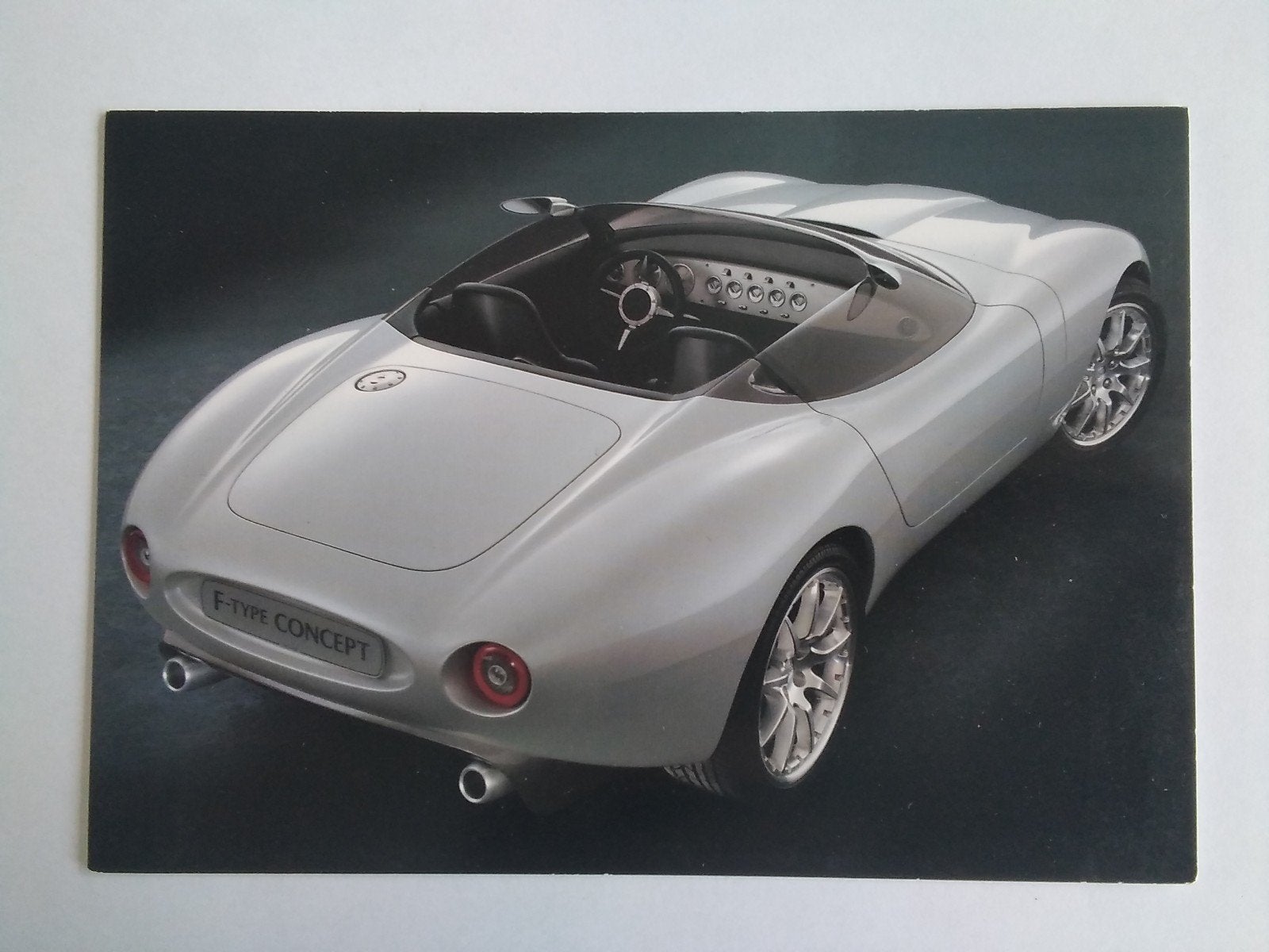Ansichtkaart Jaguar F-Type Concept, Verzenden, Zo goed als nieuw, Auto's