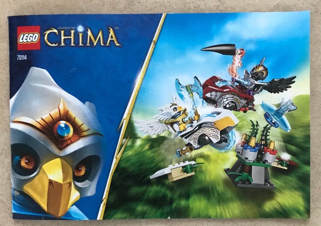 LEGO Chima Luchtduel - 70114, Ophalen of Verzenden, Zo goed als nieuw, Lego