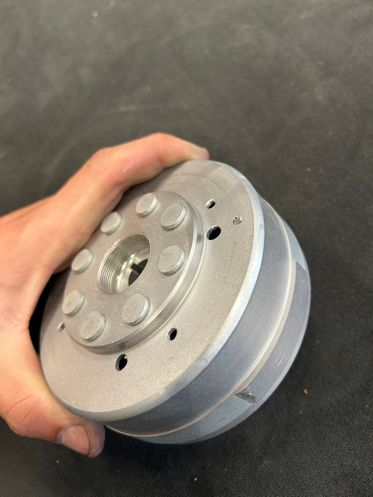 11. Afgedraaid AC vliegwiel piaggio 125-180, Motoren, Tuning en Styling, Ophalen of Verzenden