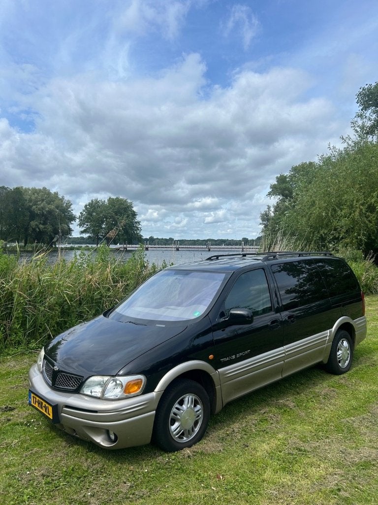 Chevrolet Trans Sport 3.4 AUT 2001 Zwart, Auto's, Chevrolet, Trans Sport, Zwart, 7 stoelen, Zwart