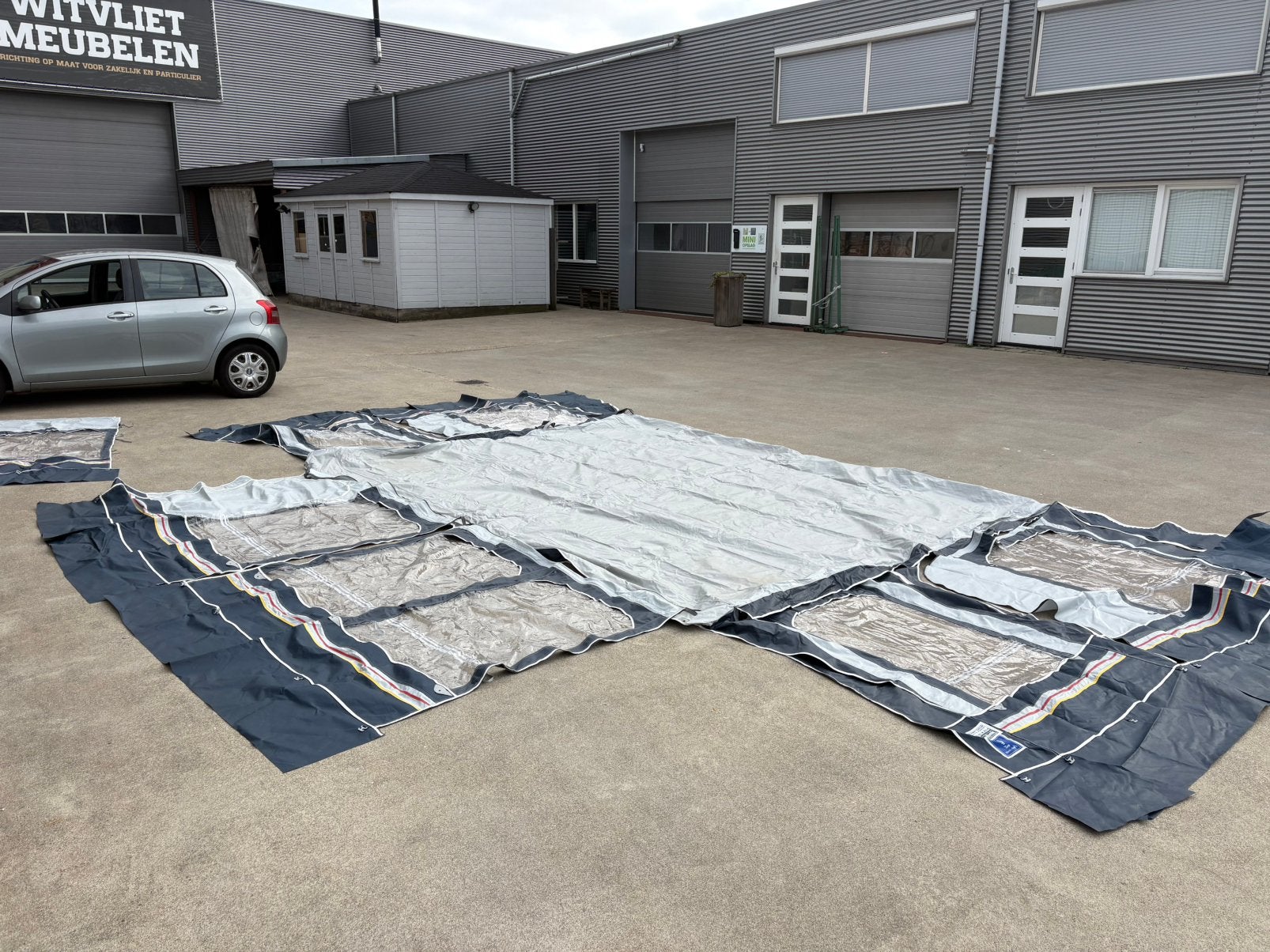 Hypercamp gold 3.50 voortent maat 8, Caravans en Kamperen, Caravan accessoires, Ophalen, Gebruikt