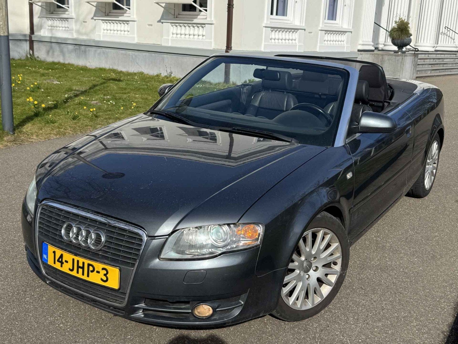 Audi A4 1.8 120KW Cabrio AUT 2009 Grijs, 4 cilinders, Cabriolet, 4 stoelen, A4