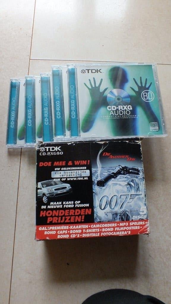 TDK CD RXG Audio 80min..10 STUKS, Ophalen of Verzenden, Nieuw in verpakking