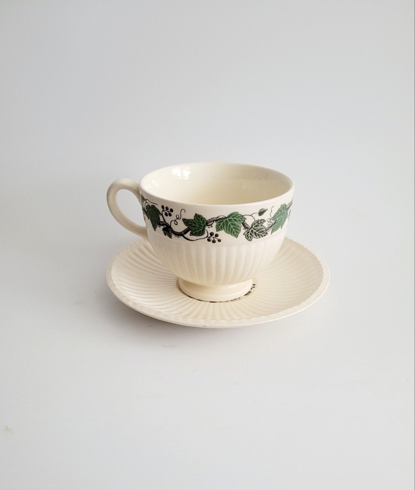 Stratford Wedgwood England groot formaat kop en schotel, Ophalen of Verzenden