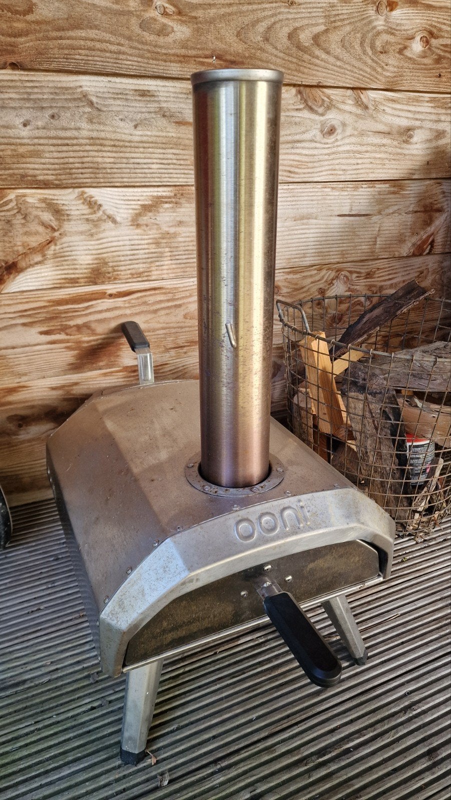 Ooni Karu 12 Pizzaoven - Zo goed als nieuw, Tuin en Terras, Ophalen, Gebruikt, Ooni