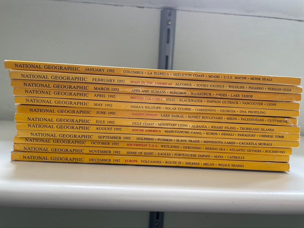 National Geographic Magazine jaargang 1992, Ophalen of Verzenden, Nieuw, Wetenschap en Natuur