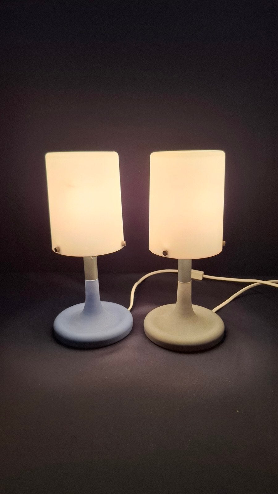 Ikea type TU B0010 tafellampen,lees de beschrijving, Huis en Inrichting, Kunststof, Meerkleurig, E14 (klein), Ophalen of Verzenden