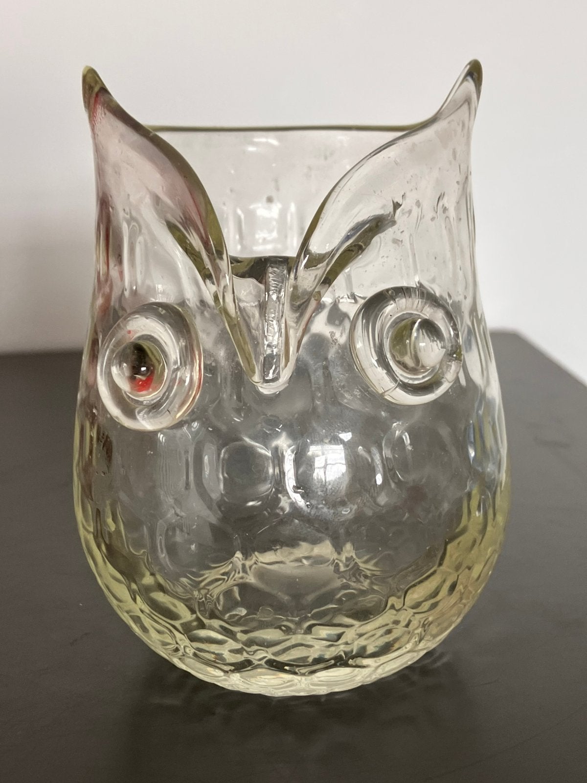 Glazen schenkkannetje Uil, Ophalen of Verzenden