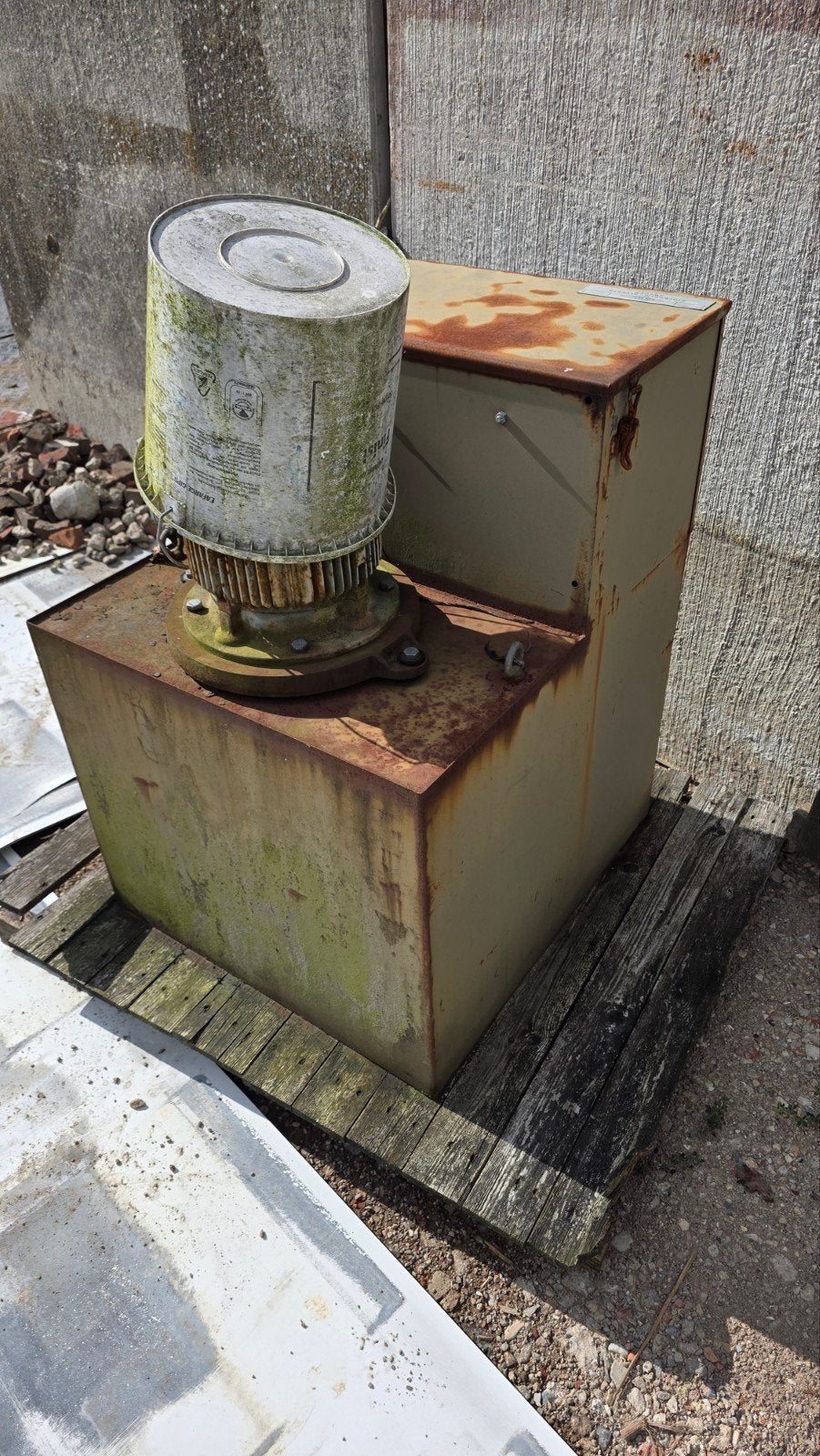 hydrauliek unit aggregaat tank motor, Ophalen, Gebruikt