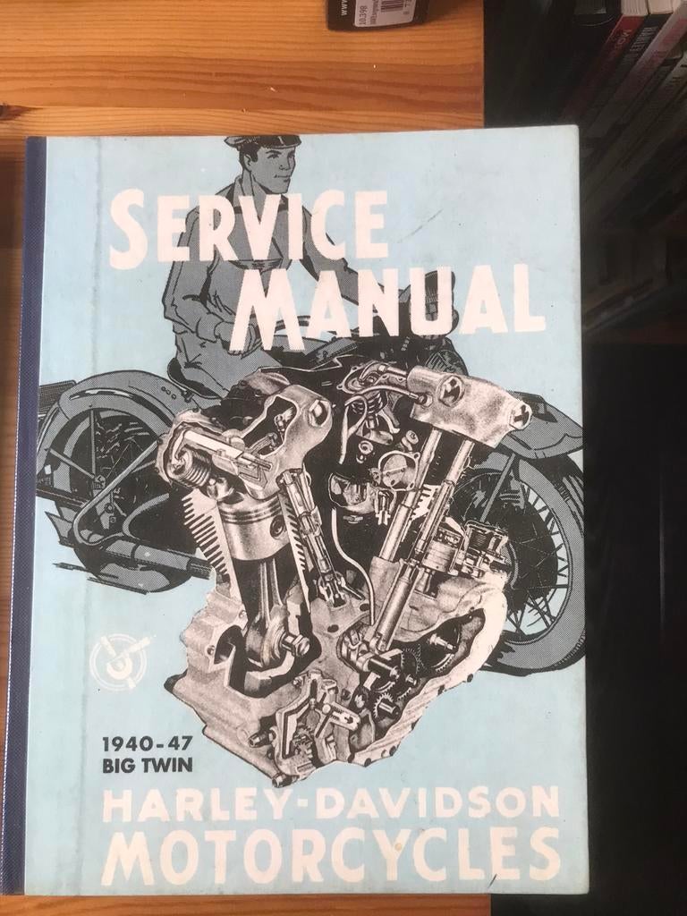 HD service boeken, Motoren, Ophalen of Verzenden, Harley-Davidson of Buell