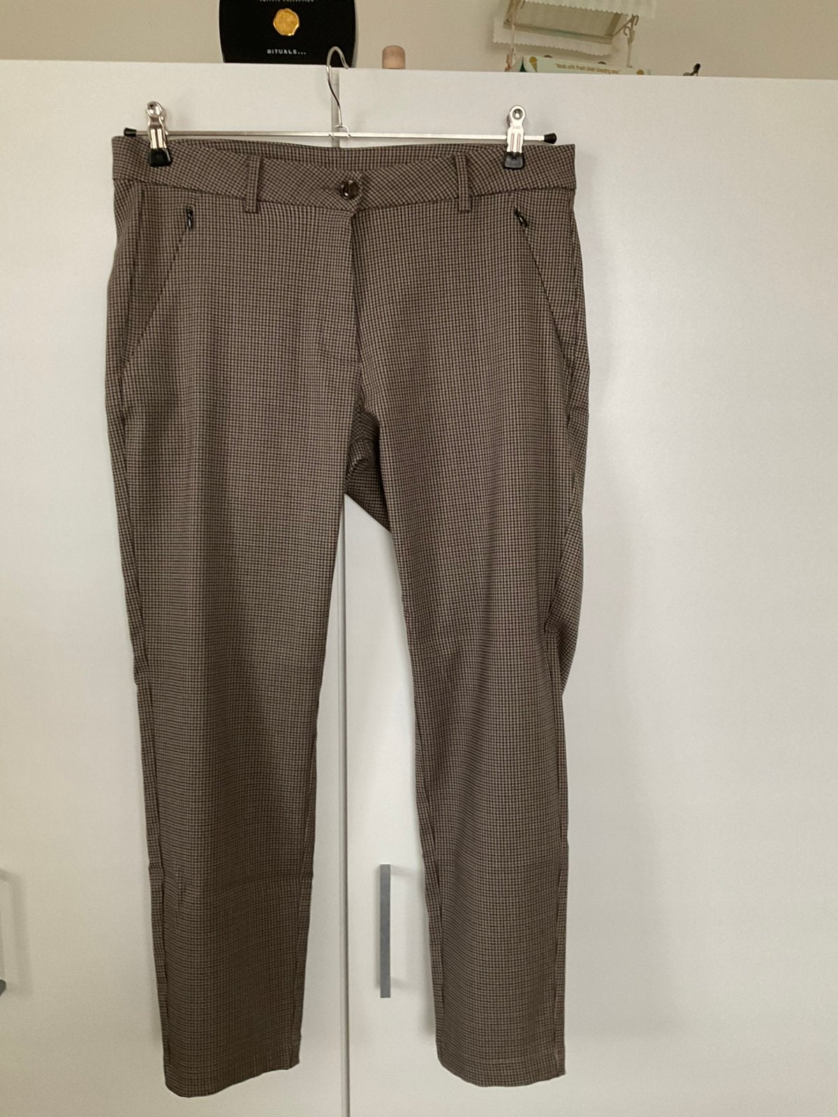 Freequent pantalon, Bruin, Maat 42/44 (L), Ophalen of Verzenden, Zo goed als nieuw