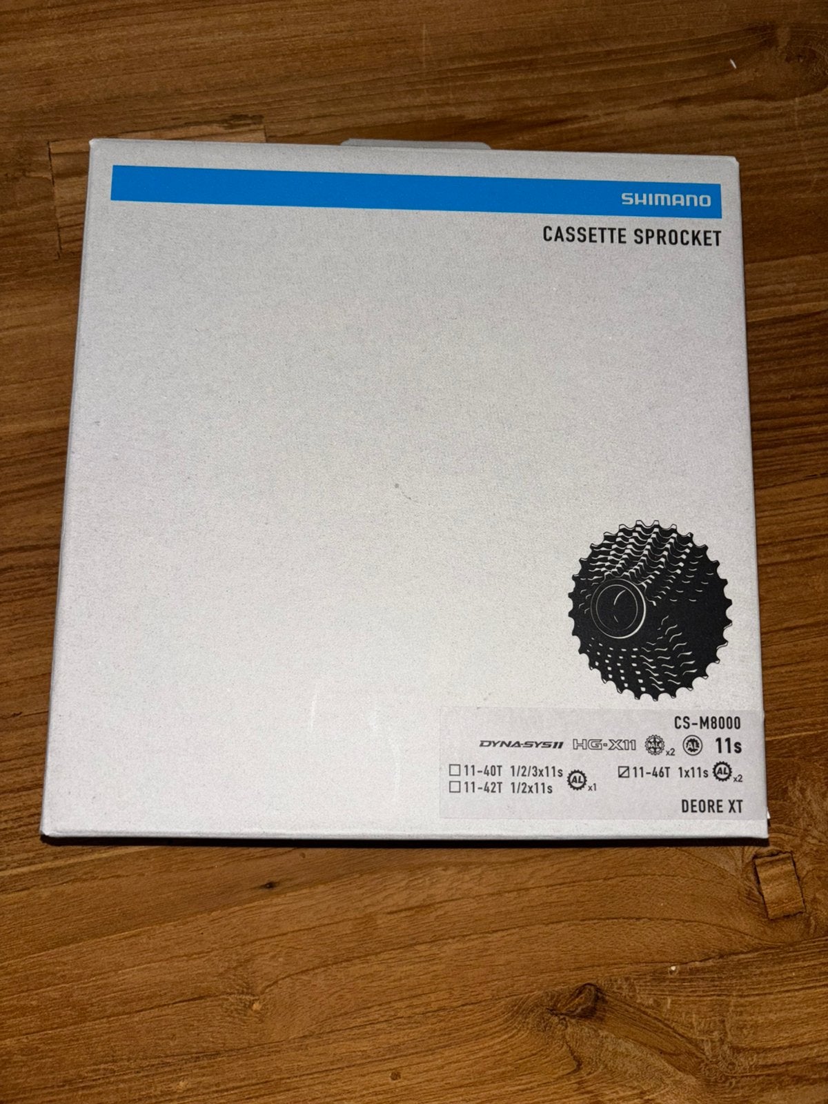 Shimano XT M8000 11 Speed Cassette, Nieuw, Racefiets, Ophalen of Verzenden, Derailleur of Ketting