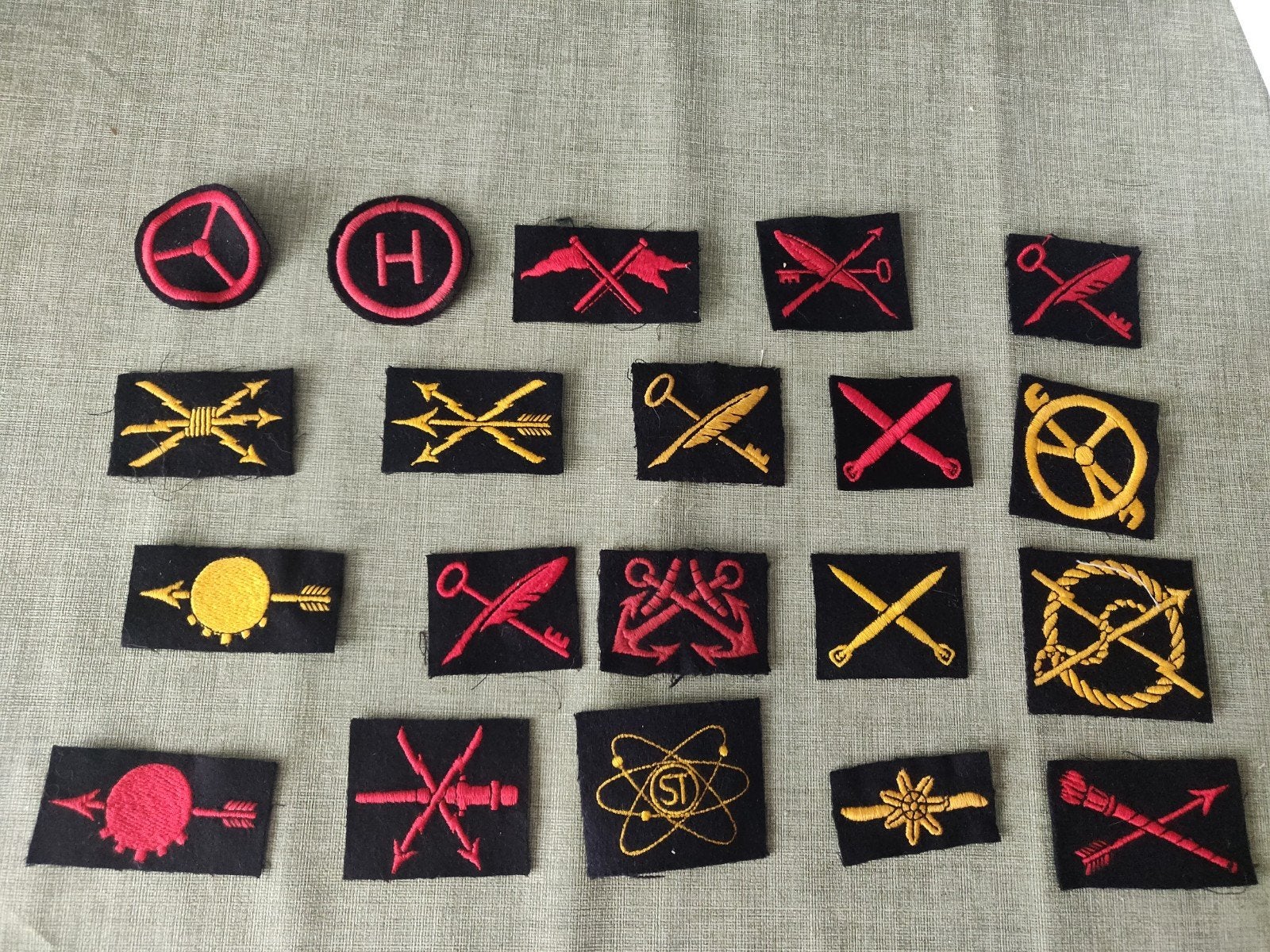 20 patches marine, Verzenden, Marine, Nederland