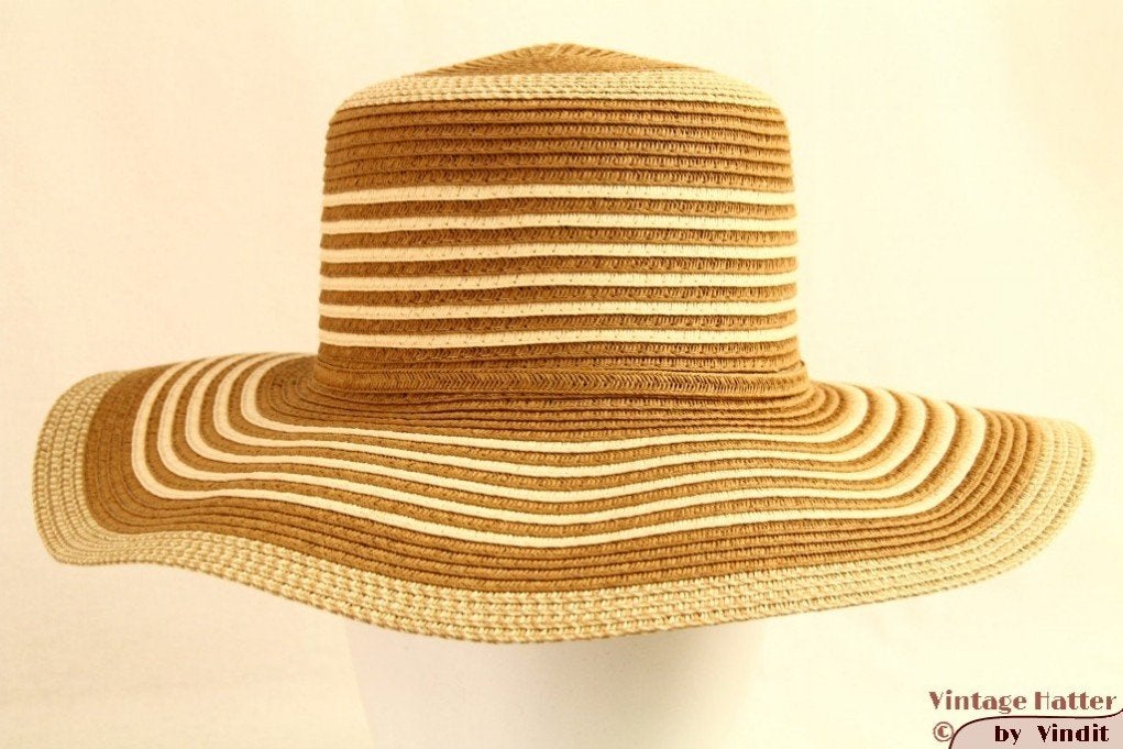 dameshoed Zomerhoed Floppy strandhoed Hawkins beige 57 Nieuw, Kleding | Dames, 56 of 57 cm (M, 7 of 7⅛ inch), Hoed, Hawkins, Nieuw