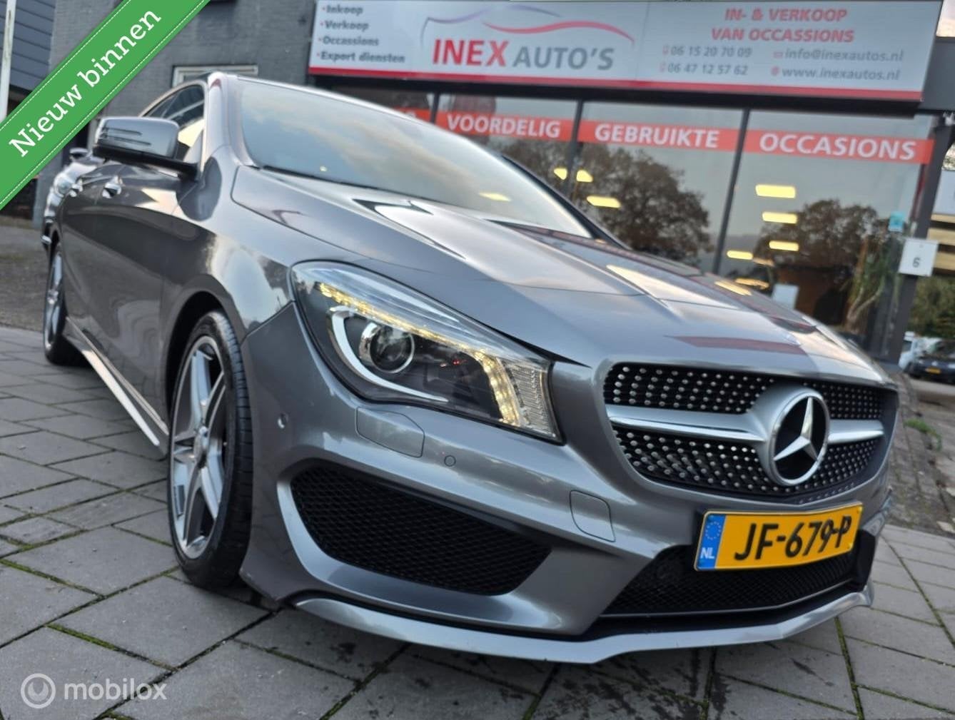 CLA-klasse 180 OrangeArt Edition AMG Groot Nav Incl.APK+Afle, Gebruikt, Euro 6, 4 cilinders, 122 pk