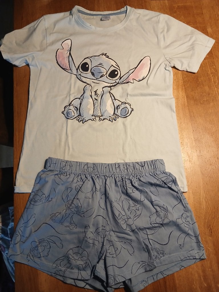 Stitch shortama maat S, Kleding | Dames, Pyjama's, Ophalen of Verzenden, Gedragen, Maat 36 (S)
