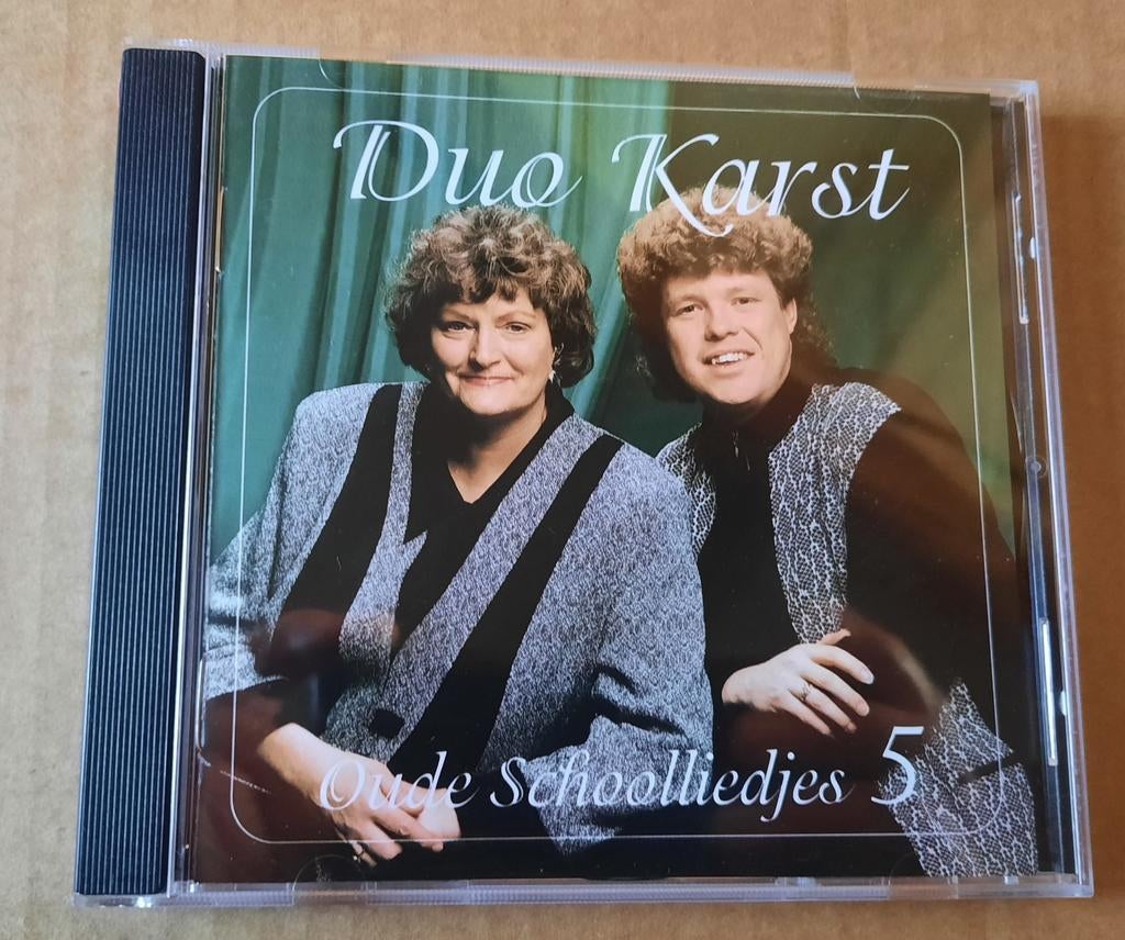 Duo Karst - oude schoolliedjes 5 + instrumentaal, Verzenden, Zo goed als nieuw, Levenslied of Smartlap