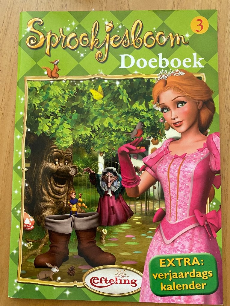 Efteling Doeboek nr 3, Ophalen, Zo goed als nieuw, Overige typen