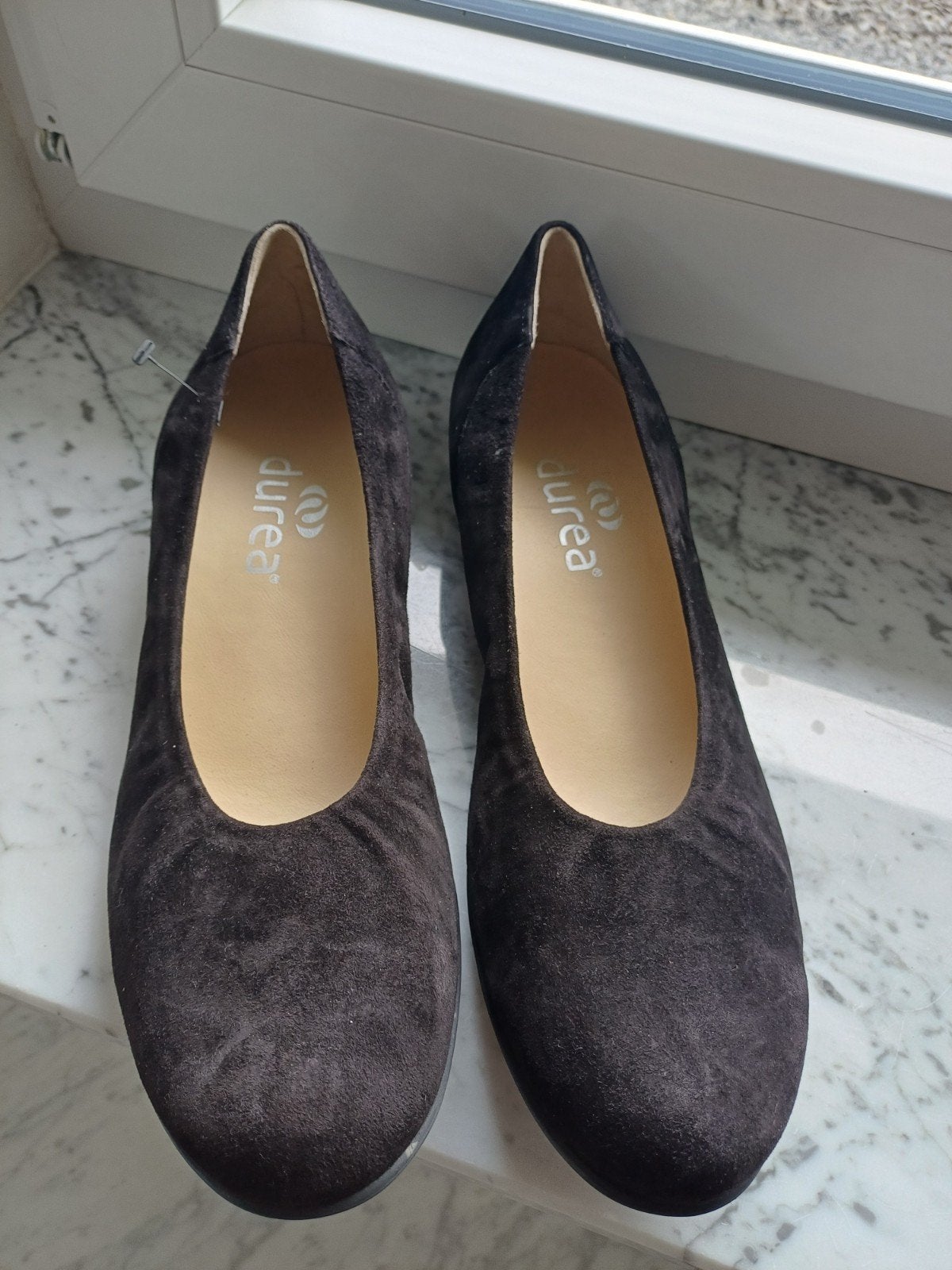Durea ballerina maat 8,5 / maat 42,5 Nieuwprijs €229,95, Kleding | Dames, Schoenen, Durea, Zwart, Nieuw, Ballerina's