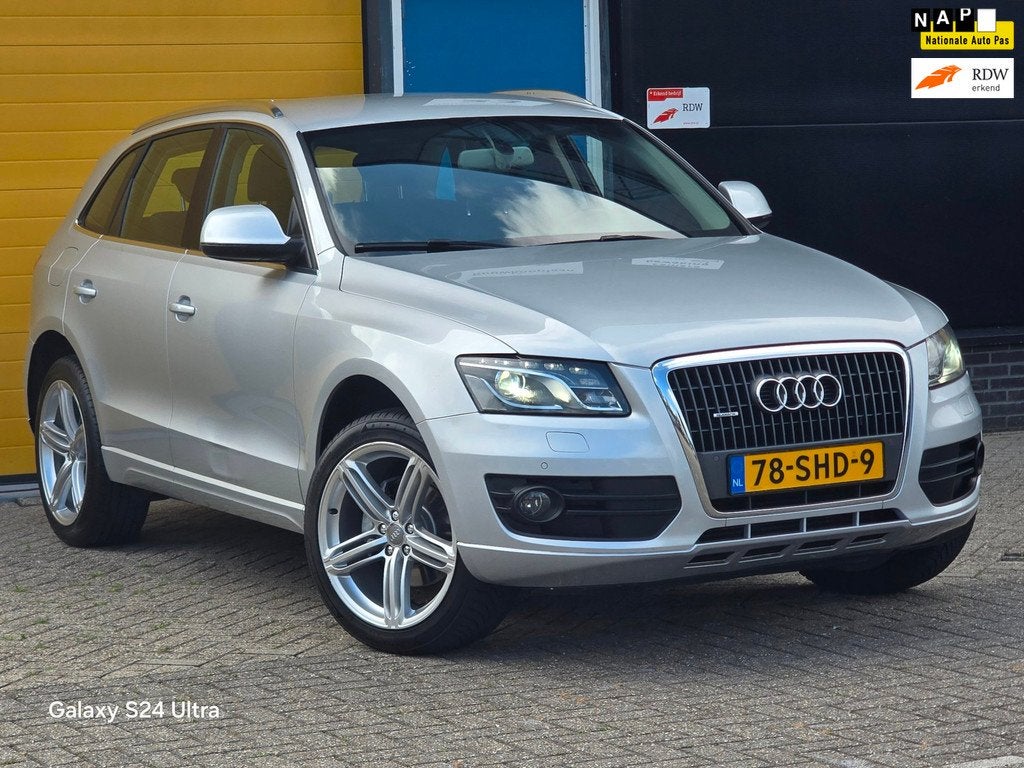 Audi Q5 2.0 TFSI Quattro S Line / AUT / Rijdt Perfect / Crui, Auto's, Automaat, Gebruikt, Automatische klimaatregeling, 4 cilinders