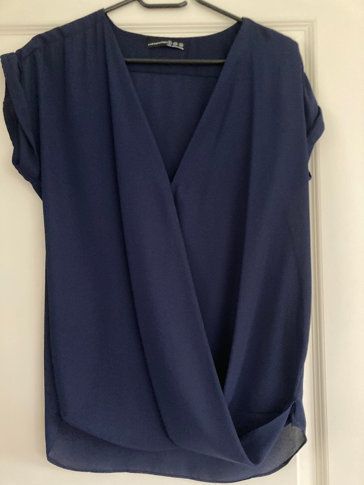 Top donkerblauw maat 32, Blauw, Ophalen of Verzenden, Zonder mouw, Maat 34 (XS) of kleiner