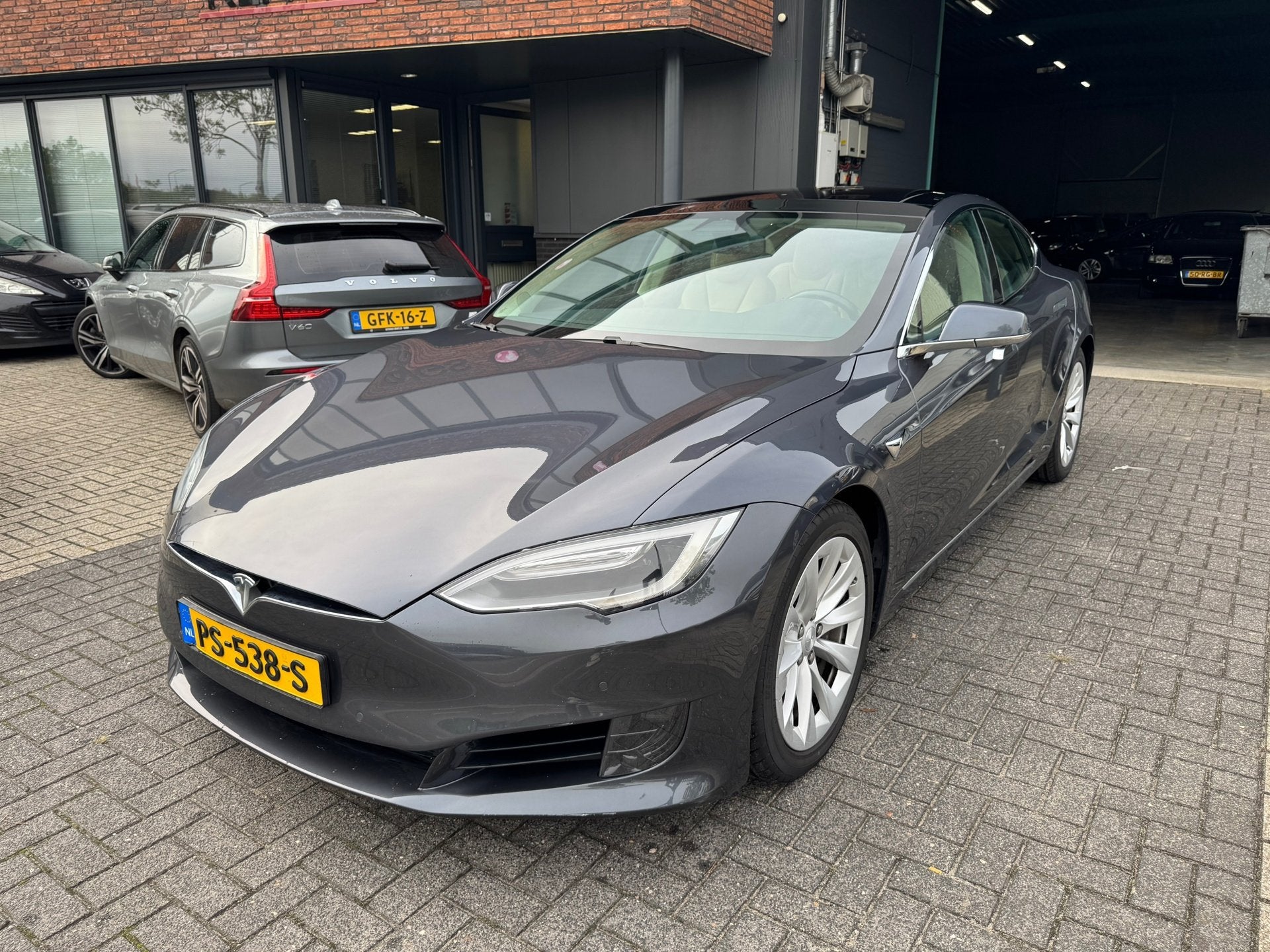 Tesla Model S 75D Base PANO ACC CAMERA ORIG NL NAP NETTE WAG, Auto's, Gebruikt, 85 kWh, Vierwielaandrijving, Hatchback